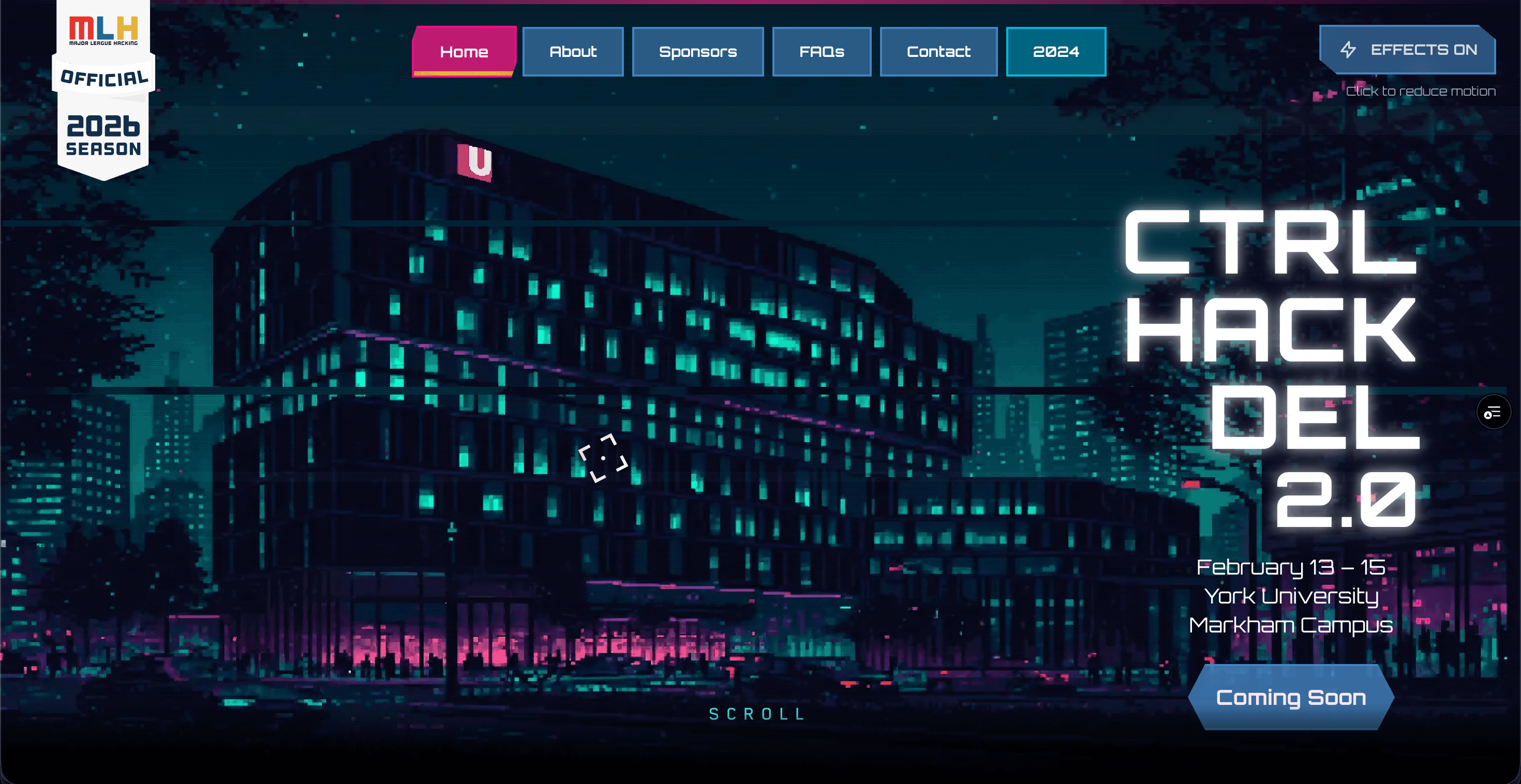 CTRL+HACK+DEL 2.0 Website